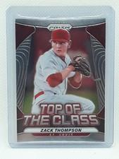 Zack Thompson 2020 Panini Prizm Baseball Top Of The Class St. Louis Cardinals