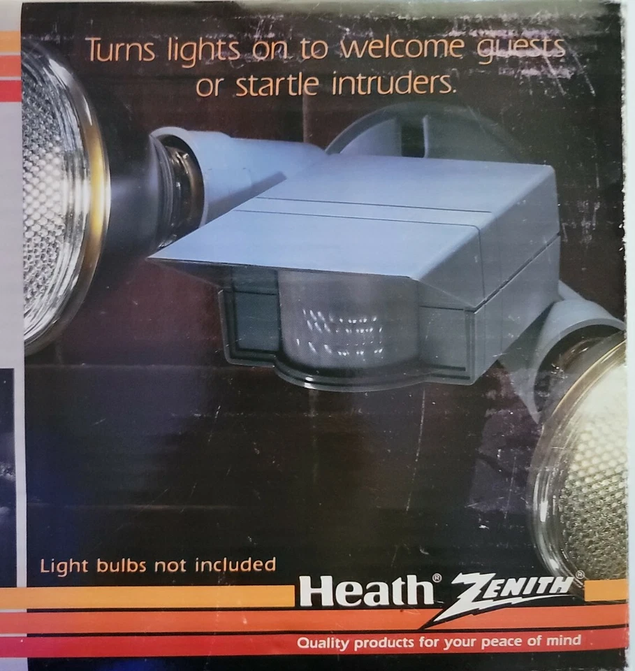 Motion Sensor Light Control Heath Zenith Light Fixture With Infrared. - Image 3 of 4