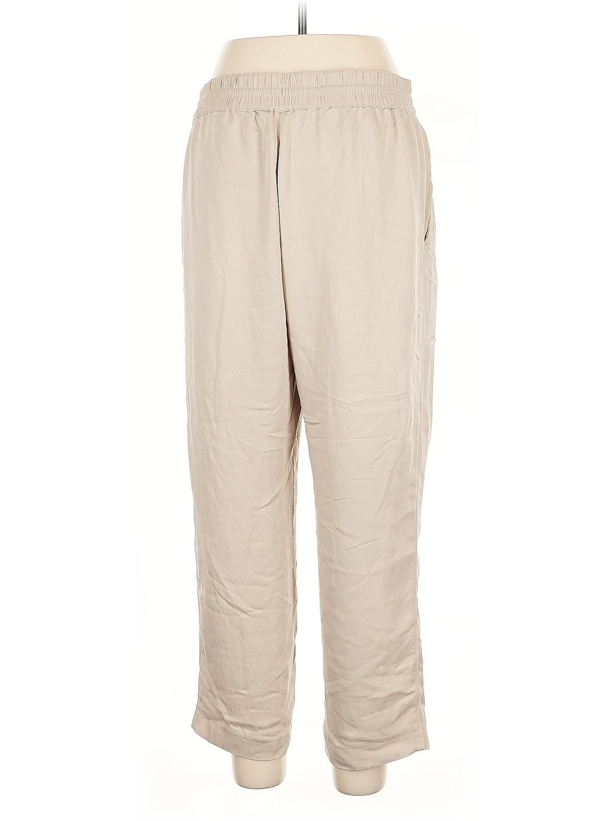 H&M Women Brown Casual Pants L thumbnail 2