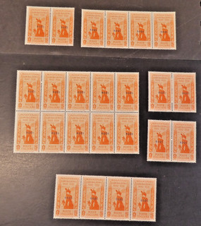 Egeo/Rodi 1932 25x 20C "Reiter" ex Serie "Garibaldi" /MNH Sass. Nr29 1500€