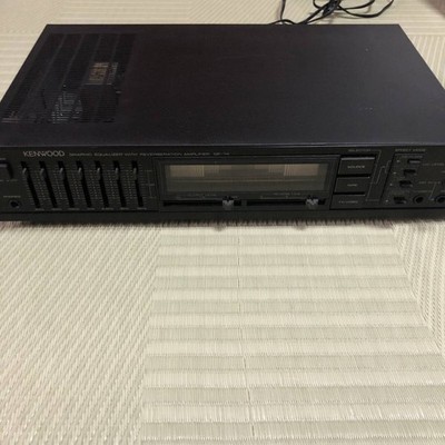 KENWOOD GE-74 グライコ　昭和レトロ Kenwood GE-74 Graphic Equalizer 7 Band Reverb Vintage Home Audio