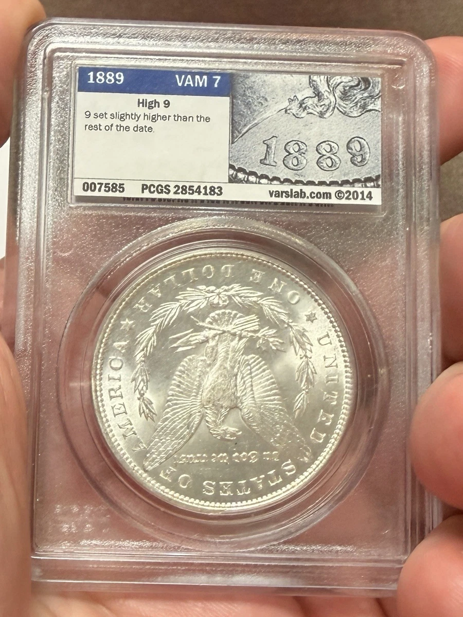 MS 64 Graded 1889 Year Morgan US Dollars (1878-1921) for sale | eBay
