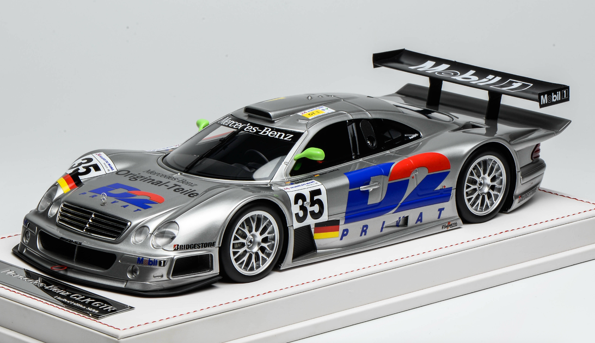 1/18 IVY Models Mercedes CLK GTR 1998 24 Hours of Le Mans car #35