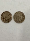 Nice KEY Dates 1924-S and 1924-d BUFFALO NICKELS! Full Dates