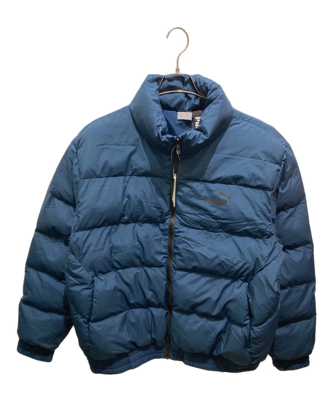 PUMA ESS+ Poly Ball Puffer Jacket Men's Size L Navy image 1