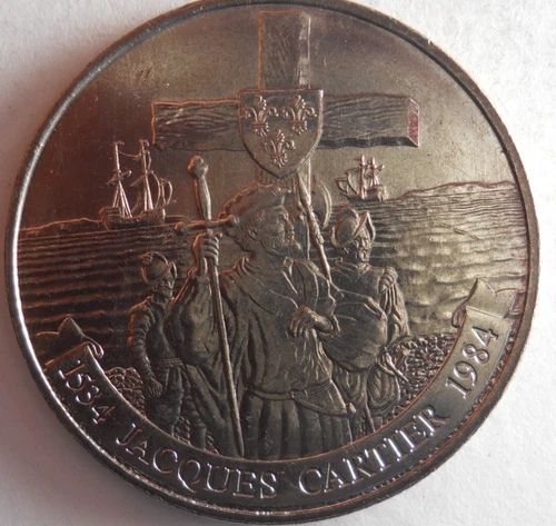 1984 CANADA DOLLAR - CARTIER - AU Coin - Lot #M2