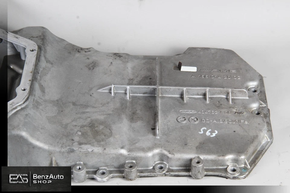 07-11 Mercedes W211 S63 ML63 R63 AMG M156 sección superior cárter de aceite 1560142002 OEM Foto 4 de 4