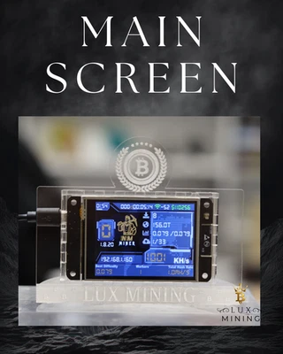 LUX BITCOIN Bitcoin Solo Miner lottery | Lux miner 1MH/S! 4 times faster