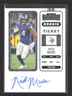 2023 Panini Contenders Football Nick Muse #253 RC Auto