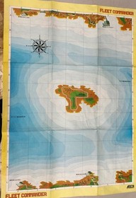 ASCII Famicom Soft FLEET COMMANDER Used