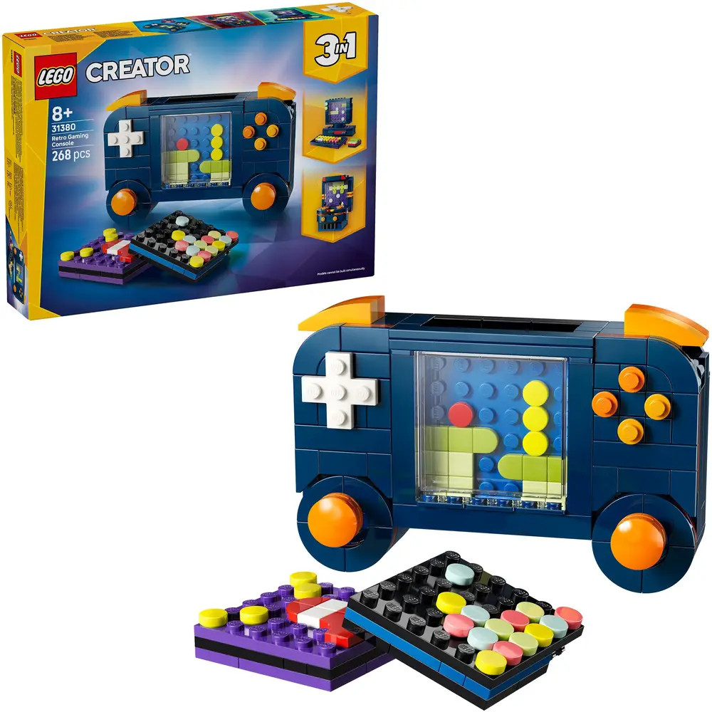 Lego Unisex Kinder Bleu Jeux De Construction Konsole Retro Creator - Image 8