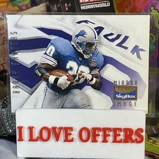 1995 Skybox Mirror Image #150 Barry Sanders Marshall Faulk Lions Colts C Store
