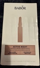 Image of BABOR Active Night Ampoule Serum Concentrates x 7 Ampullen @ 2ml BNIB RRP £35