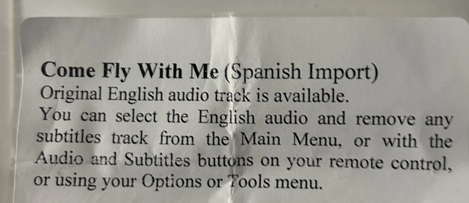 Come Fly With Me - Series 1 - Complete (DVD, 2011) Spanish Import Very Good - Image 4 of 4