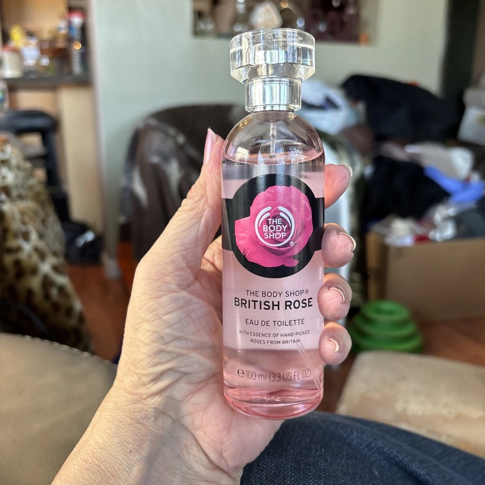 The Body Shop British Rose EDT Eau De Toilette Perfume Spray 100 ml Nuevo Foto 2 de 4