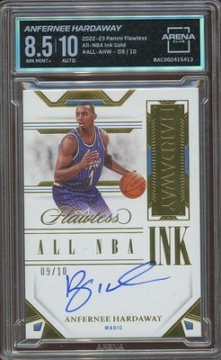 Anfernee Hardaway 2022-23 Flawless GOLD Auto Autograph Magic 9.10 