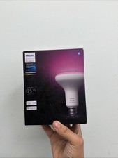 Philips Hue BR30 E26 LED 85W White  Color Ambiance Smart Light Bulb 577956