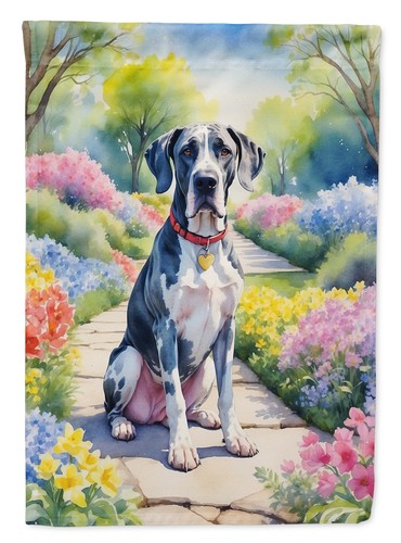 Caroline's Treasures Great Dane Spring Path Garden Flag DAC6643GF - 第 1/5 張圖片