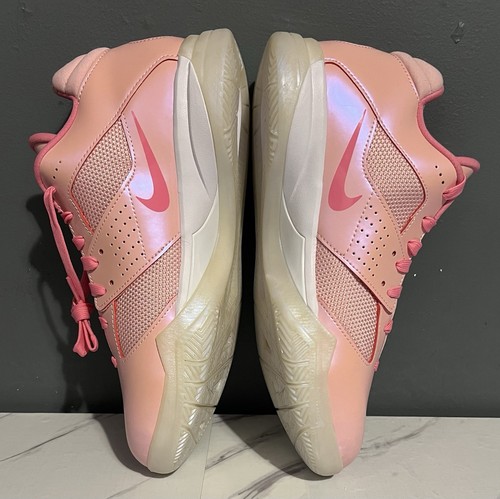Nike KD 3 Aunt Pearl homme taille 10M rose doux blanc rose lotus (FJ0982 600) neuf - Photo 3/8