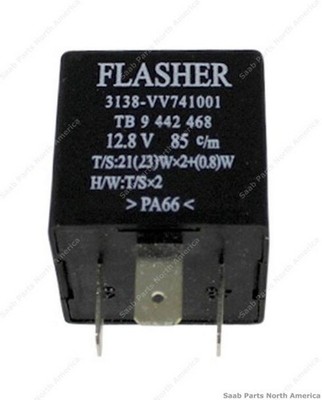 Hazard Warning Flasher Relay For 1994 Saab 900 PN# 1622411 Flosser