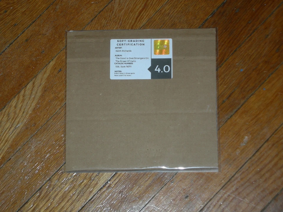 45 RECORD - KEITH RICHARDS - THE GOOD IS OVER - Image 4 of 4