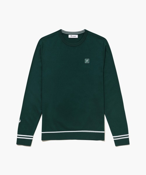 Lecoq Golf Men's Essential Round Neck Long Sleeve Sweater GQ321MKP99