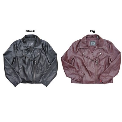 Levi's Women's Lightweight Faux Leather Motorcycle Jacket