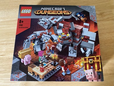 Dungeons Lego Set Lego 21163 Minecraft The Redstone Battle Lego