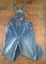 Vintage Disney Plus XL Denim Overalls Mickey Mouse Denim Carpenter