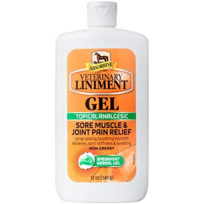 Absorbine Veterinary Liniment Gel 12 oz !!!