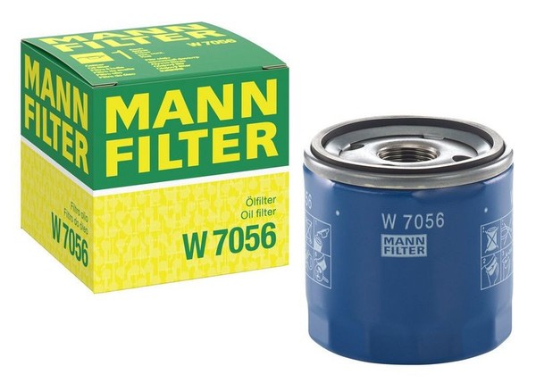 Mann-Filter W 7056 Mann & Hummel Schmieroelwechselfilter W 7056 FüR Cadillac-image