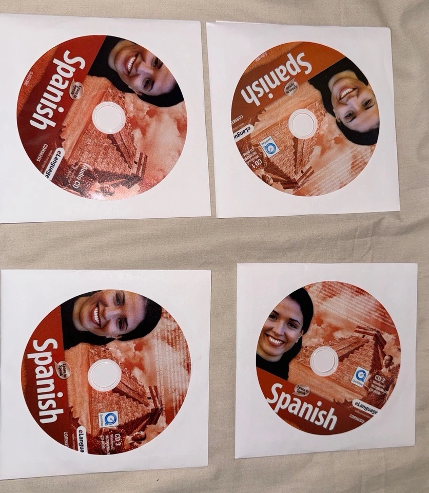 @Learn To Speak Spanish Deluxe (4 CD's, 2005) eLanguage Complete Learning System - Image 3 of 4