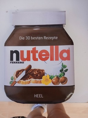 Nutella - Rezeptbuch: 30 Rezepte in Nutella Glas Form