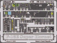 Eduard Accessories Fe344 - 1:48 F-18E Super Hornet Interior Fe344 - ÄTzsatz - Ne