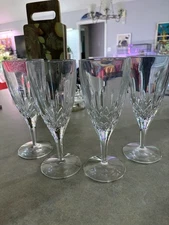 VTG LISMORE WATERFORD CRYSTAL BEVERAGE GLASS.ES (4)