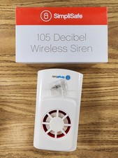 SimpliSafe Original Generation 105 Decibel Auxiliary Wireless Siren - BRAND NEW