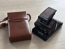 Vintage Polaroid SX-70 Land Camera Model 3 Used As-Is Picture Film Leather Case