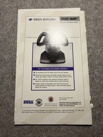 VR Virtua Racing (Sega Saturn, 1996) Disc & Manual Only T&W