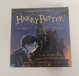 Harry Potter Audio Books 1 3 Complete /Unabridged 25 CD Set Used B66 BR42