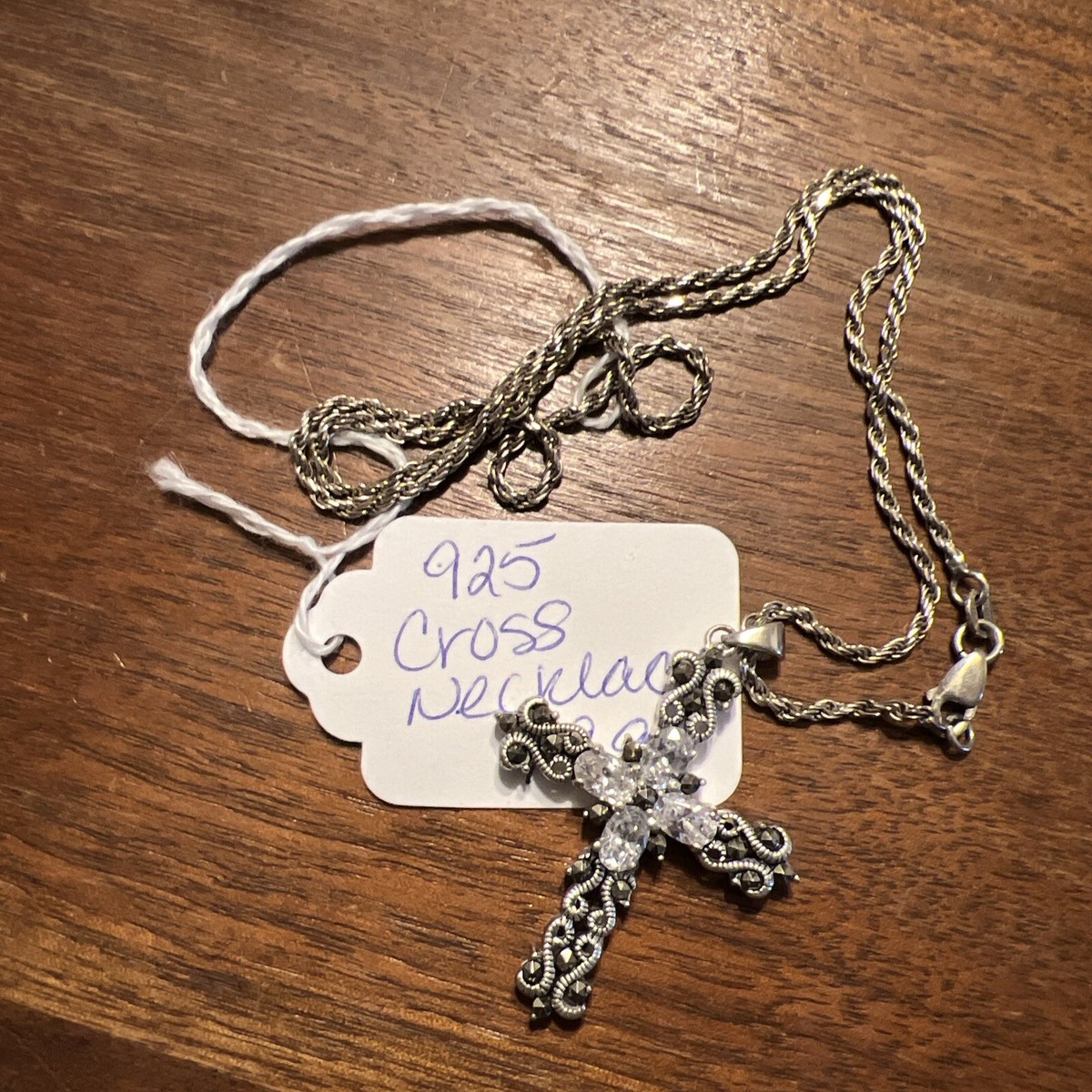 Vintage Cross Necklace