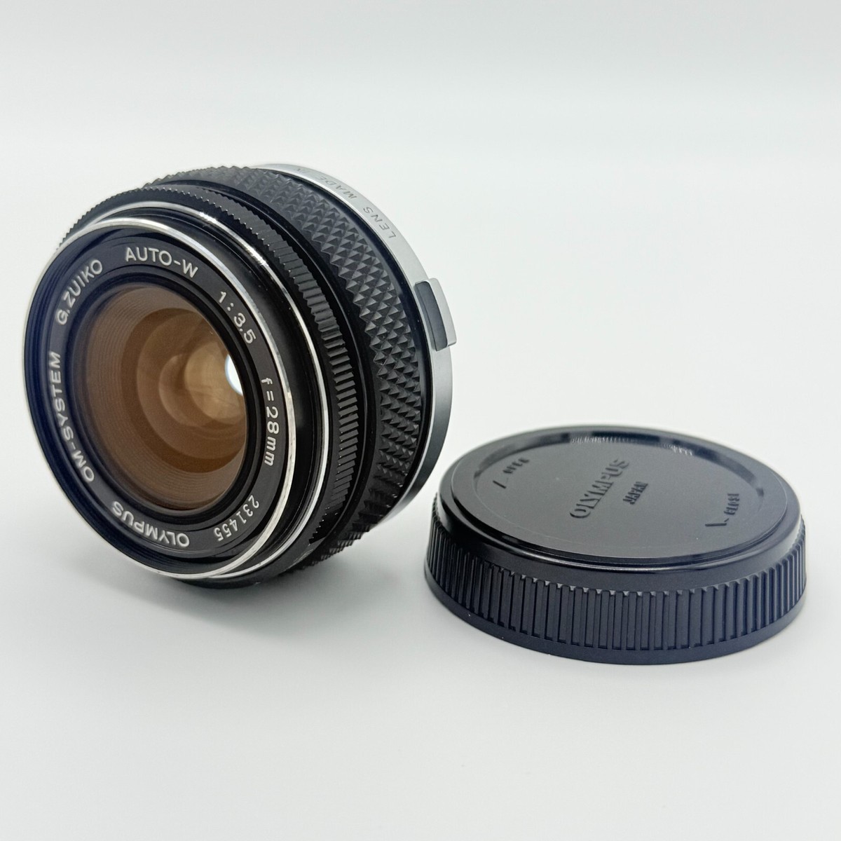 Near Mint] Olympus OM-System G.Zuiko Auto-W 28mm f/3.5 Lens