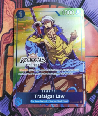 Trafalgar Law Offline Regional 2024 Participant PR ST03-008 One