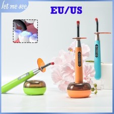 Wireless Dental Cordless LED Curing Light Lamp Resin Cure High Curing US/EU Plug