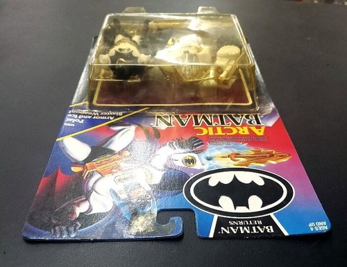 Vintage Kenner Arctic Batman Returns Action Figure New On Card Sealed 1991 - Picture 4 of 6