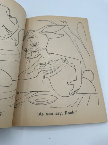 Winnie the Pooh - Vintage 1965 Coloring Activity Book - Picture 4 of 8