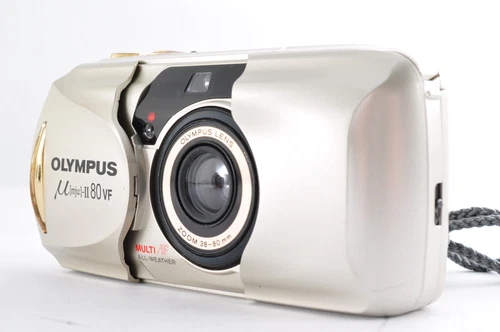 Olympus mju II 80 VF Point & Shoot Film Camera [Exc+5]   From Japan /C  0865#12