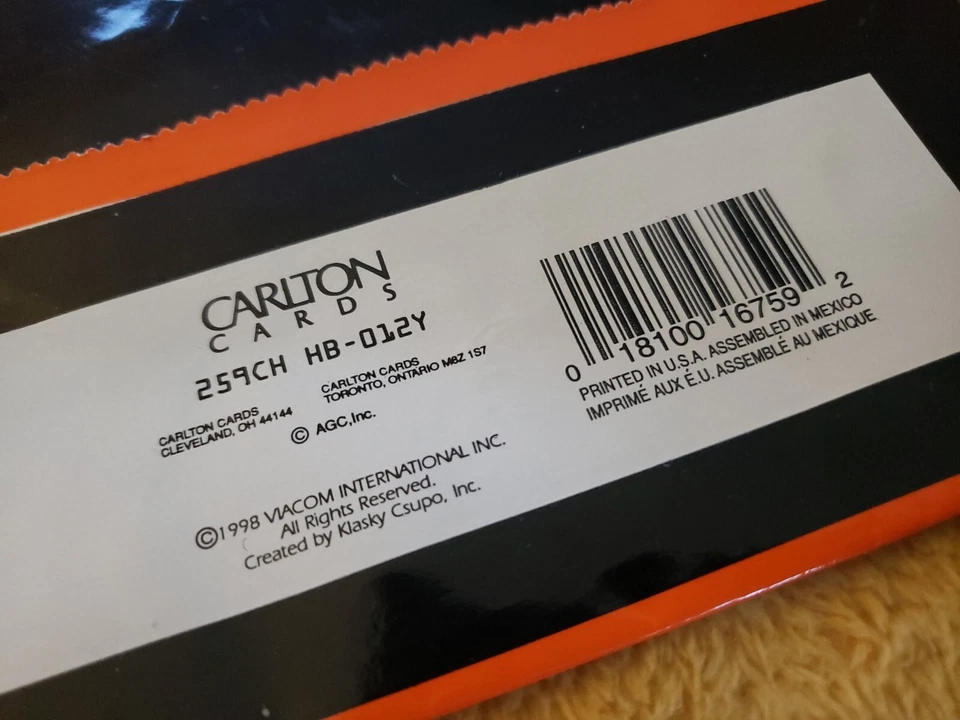 Bolsas de dulces Nickelodeon Rugrats Vintage 1998 Halloween Truco o trato (2) Foto 4 de 4