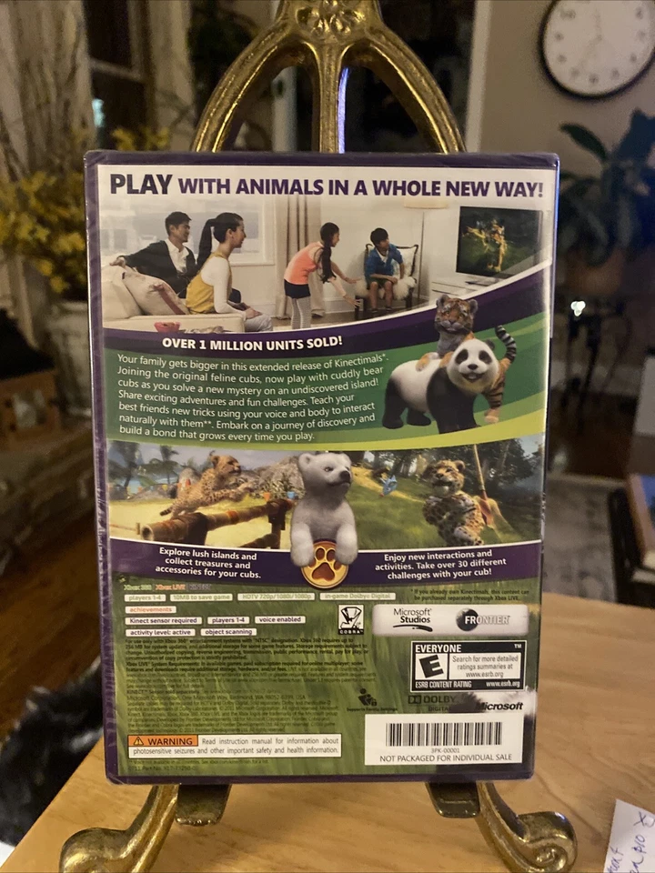 Kinectimals: Now With Bears (Microsoft Xbox 360, 2011) - Image 3 of 4