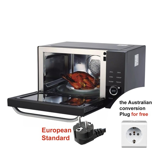 Combination Microwave Oven And Grill 34L Microwave 8-in-1 Multifuntional 1000W - Picture 2 of 13