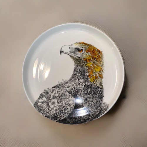 Marini Ferlazzo For Maxwell & Williams Plate Wedge Tailed Hawk Bone China 8.6 “ - Picture 11 of 12